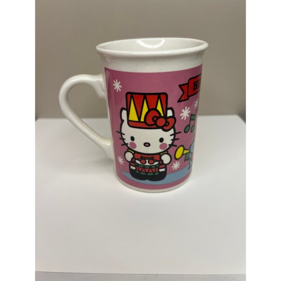 Hello Kitty as the Little Drummer Boy Christmas Mug - Picture 3 of 5